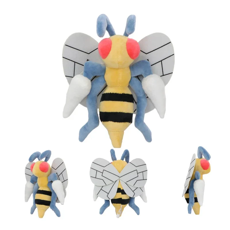 Peluche Pokémon Bibor Dardrill (environ 18 cm)