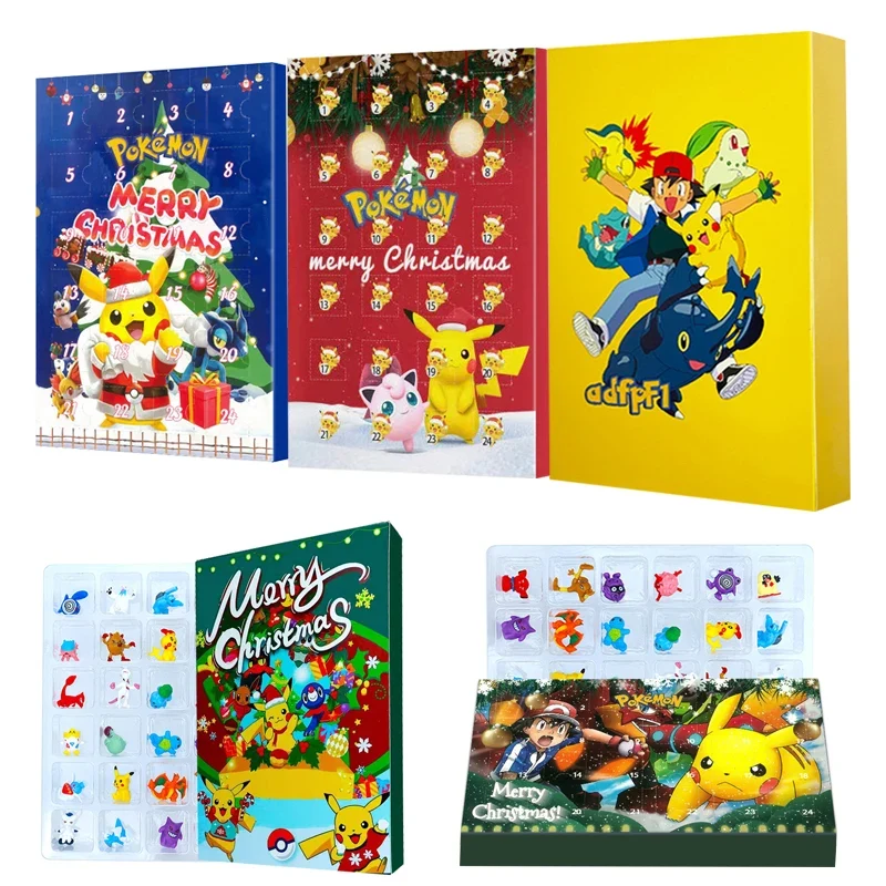 Calendrier de l'Avent Pokémon en pack de 2 ou 3