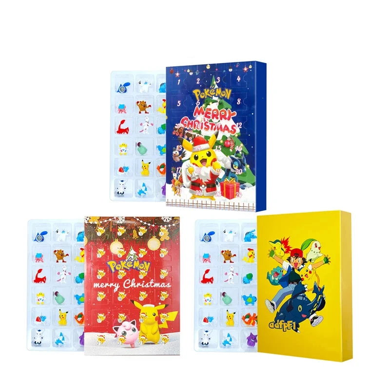 Calendrier de l'Avent Pokémon en pack de 2 ou 3