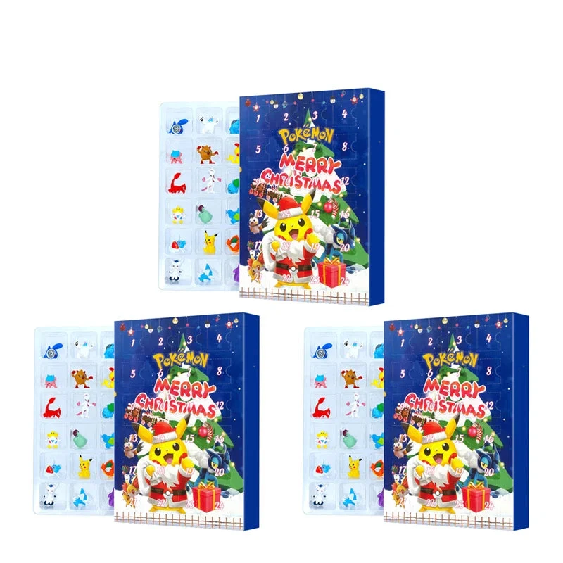 Calendrier de l'Avent Pokémon en pack de 2 ou 3