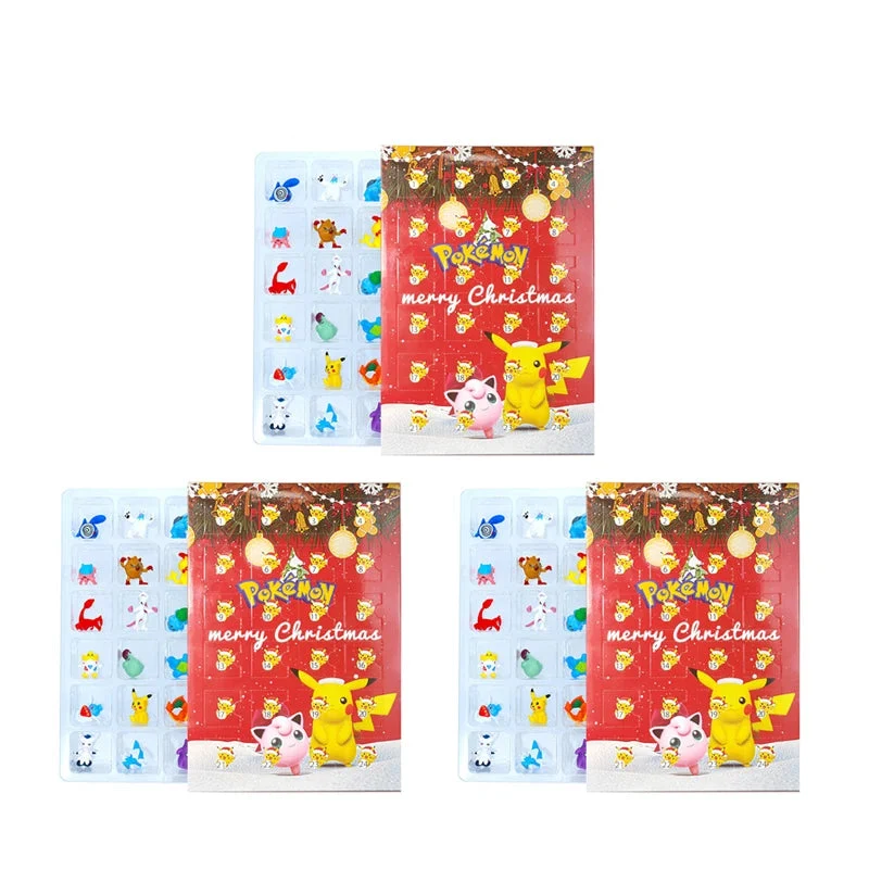 Calendrier de l'Avent Pokémon en pack de 2 ou 3