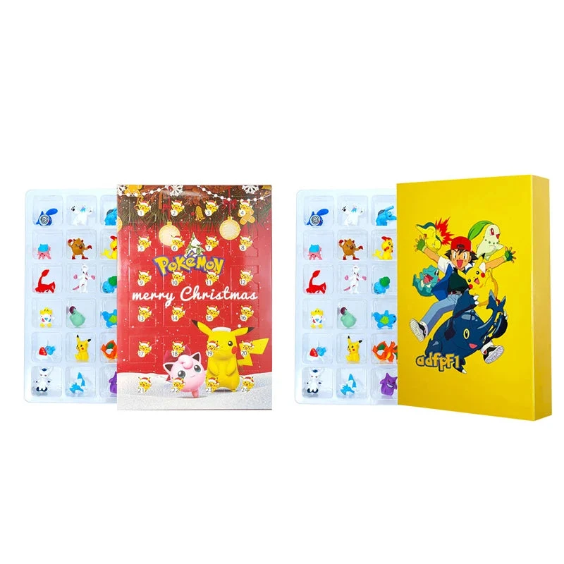 Calendrier de l'Avent Pokémon en pack de 2 ou 3