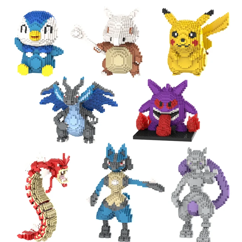 Figurines Pokémon à micro-serrage