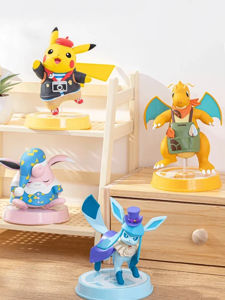 Pokémon Grande Série - Figurines - Pikachu, Dracolosse, Givrali ou Rondoudou