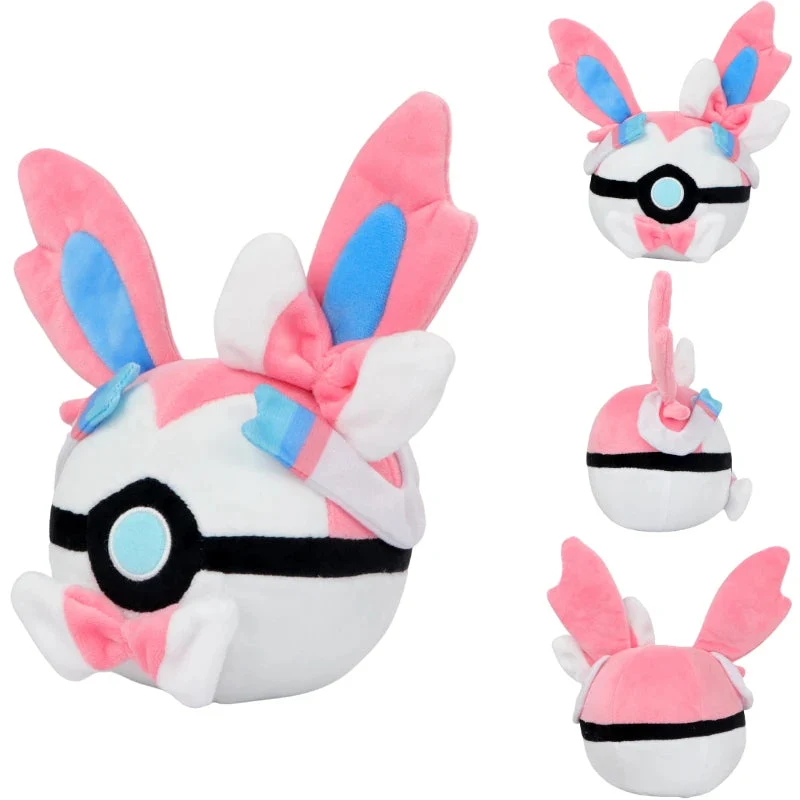 Peluche Pokéball Nymphali (environ 20 cm)