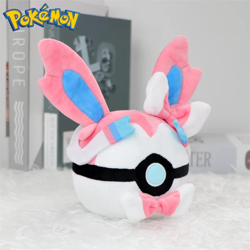 Peluche Pokéball Nymphali (environ 20 cm)