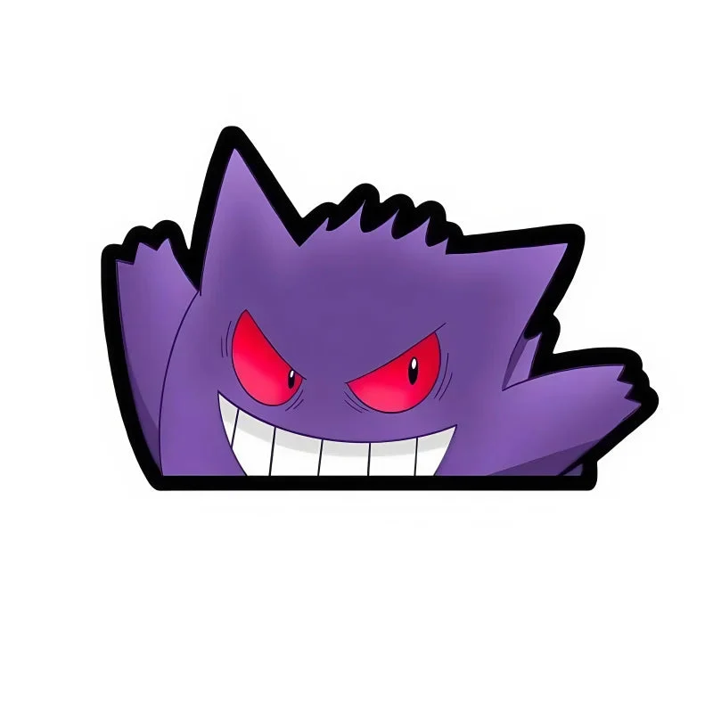 Autocollants amusants pour vitres de voiture Pokémon