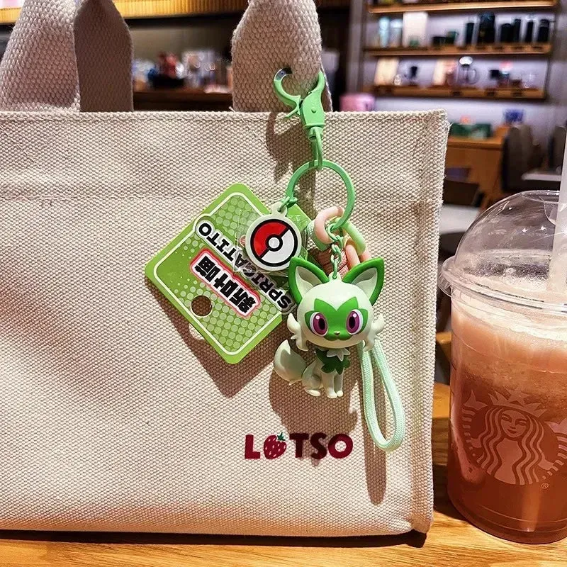 Porte-clés Pokémon colorés en 5 modèles différents
