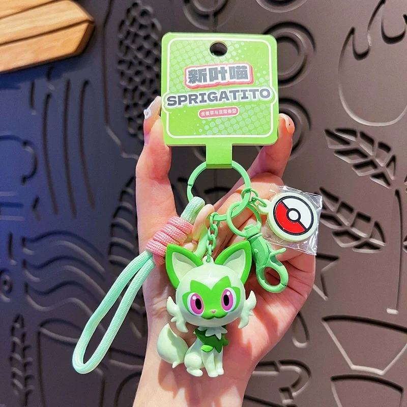 Porte-clés Pokémon colorés en 5 modèles différents