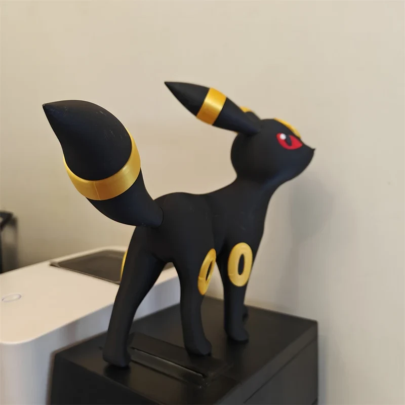 Grande figurine Pokémon Noctali (environ 22 x 24 cm)