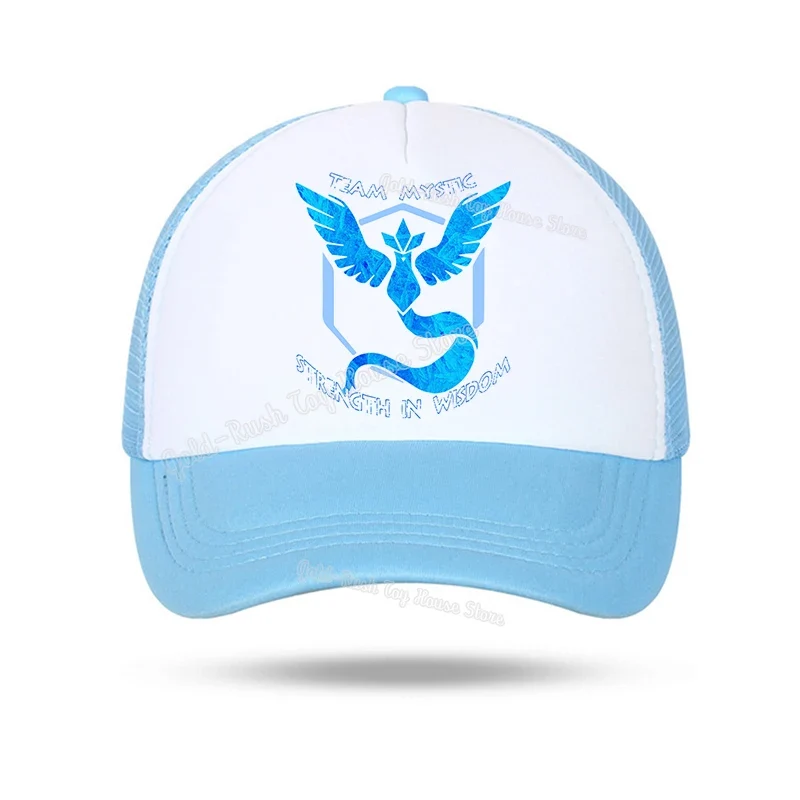 Team Rocket, Mystic et autres casquettes de baseball