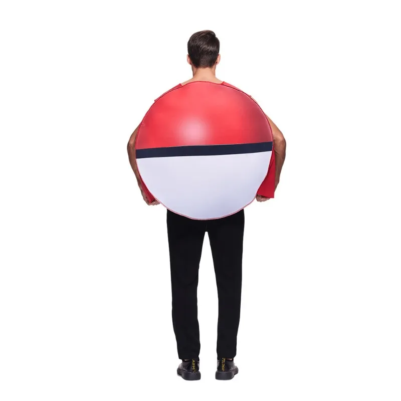 Costume Pokémon Pokéball Cosplay Carnaval Halloween Carnaval pour Adultes