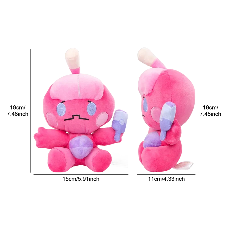 Peluche Pokémon Forgita Tinkatink (environ 18 cm)
