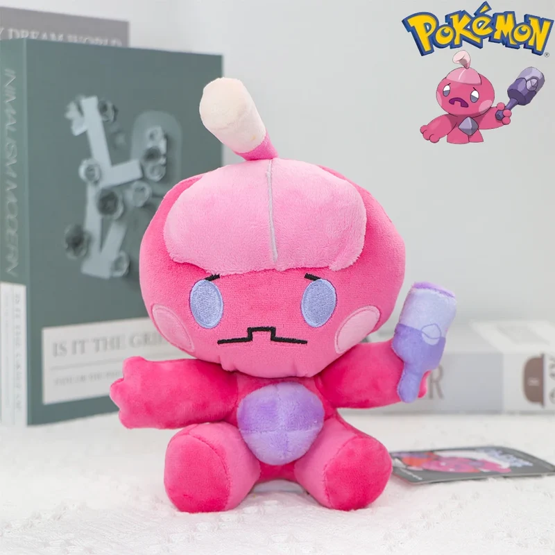 Peluche Pokémon Forgita Tinkatink (environ 18 cm)