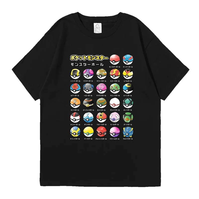 T-shirt Pokémon avec collection Poké Ball