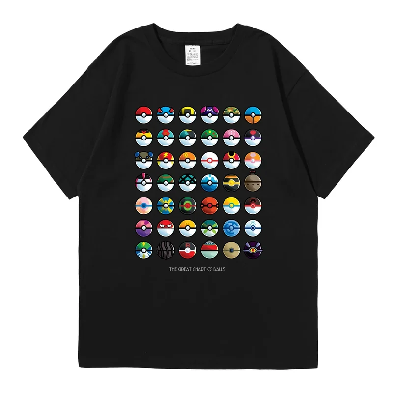 T-shirt Pokémon avec collection Poké Ball