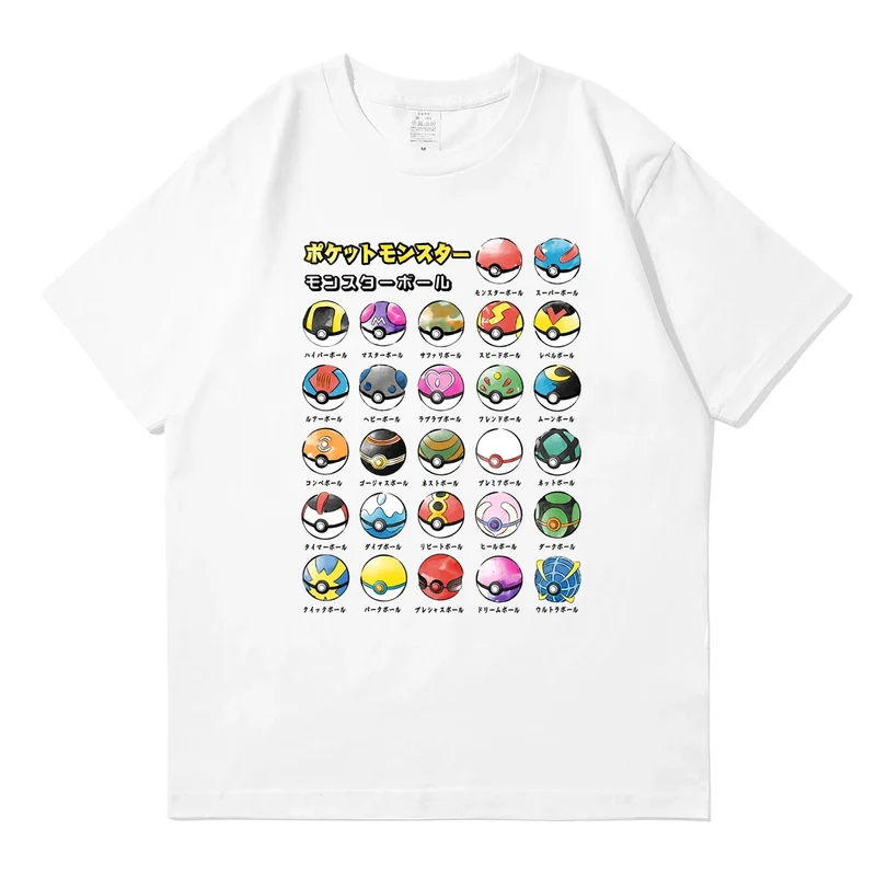 T-shirt Pokémon avec collection Poké Ball