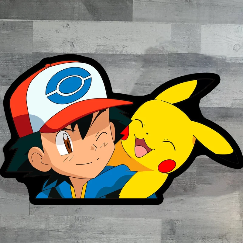 Tapis mignon Ash Ketchum Pikachu