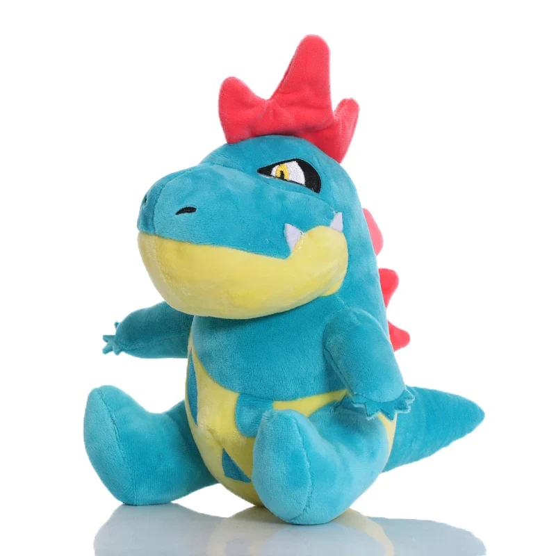 Peluche Pokémon Tyracroc Croconaw à collectionner et avec laquelle jouer (environ 20 cm)