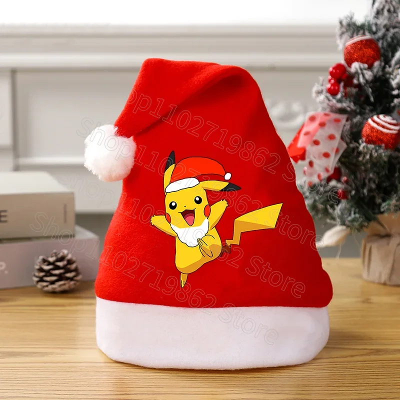Chapeau Pokémon Pikachu de Noël pour enfants ou adultes