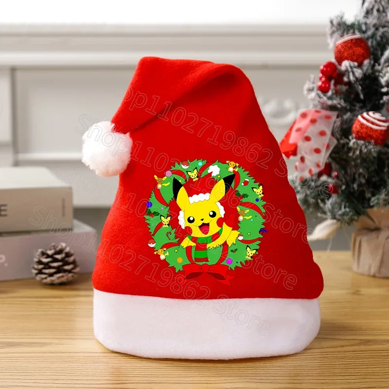 Chapeau Pokémon Pikachu de Noël pour enfants ou adultes