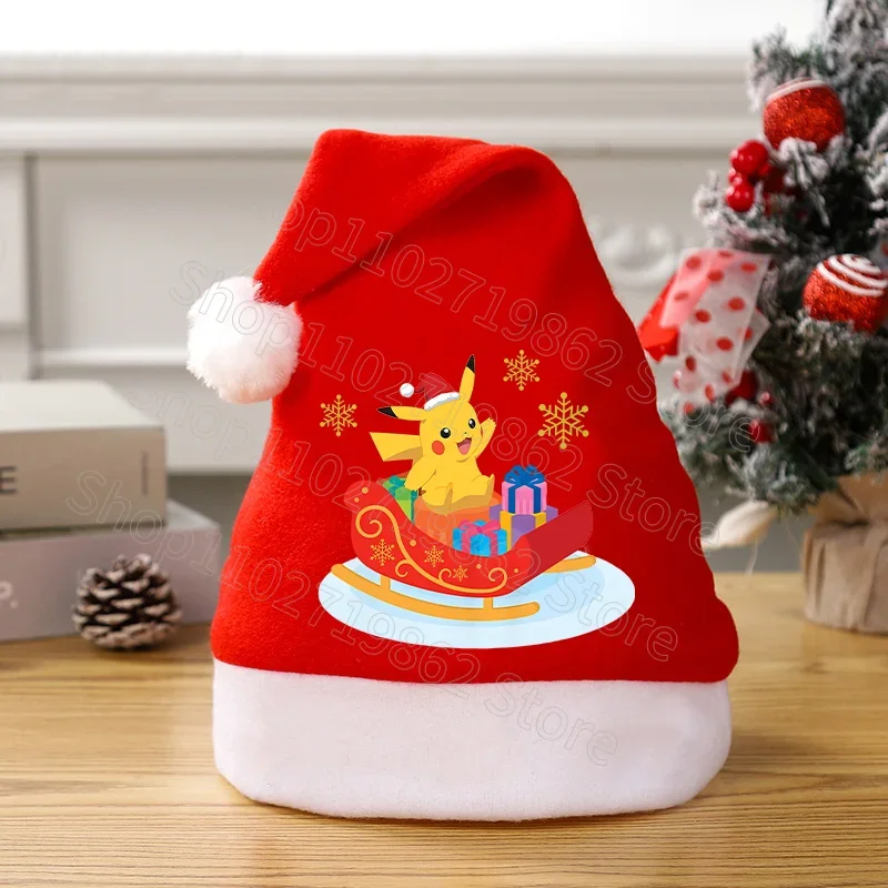 Chapeau Pokémon Pikachu de Noël pour enfants ou adultes