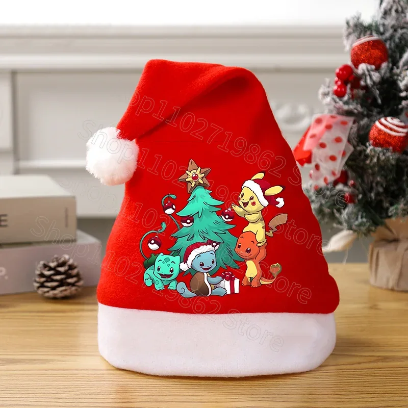 Chapeau Pokémon Pikachu de Noël pour enfants ou adultes