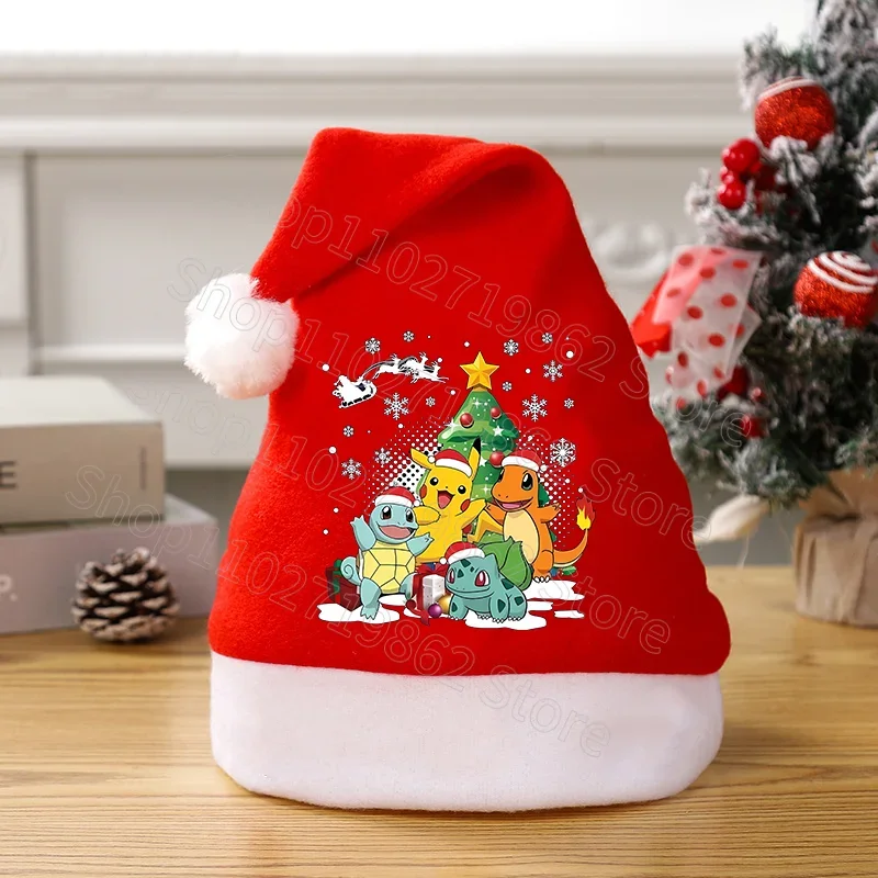 Chapeau Pokémon Pikachu de Noël pour enfants ou adultes