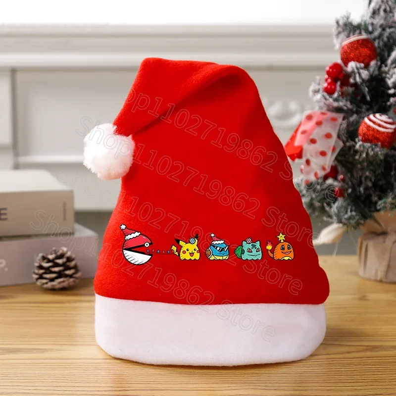 Chapeau Pokémon Pikachu de Noël pour enfants ou adultes