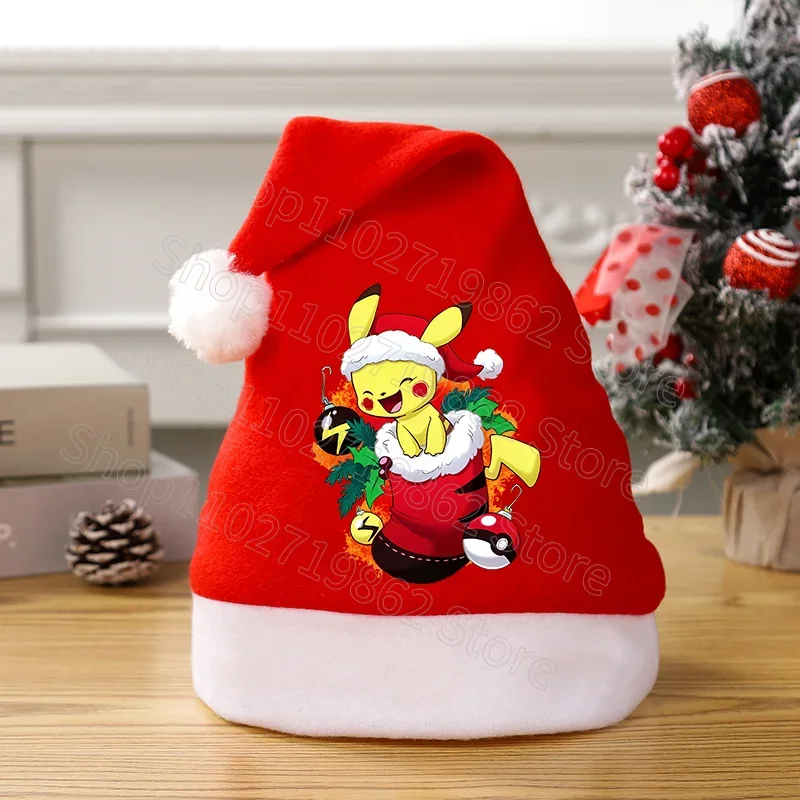 Chapeau Pokémon Pikachu de Noël pour enfants ou adultes