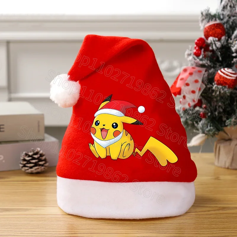 Chapeau Pokémon Pikachu de Noël pour enfants ou adultes