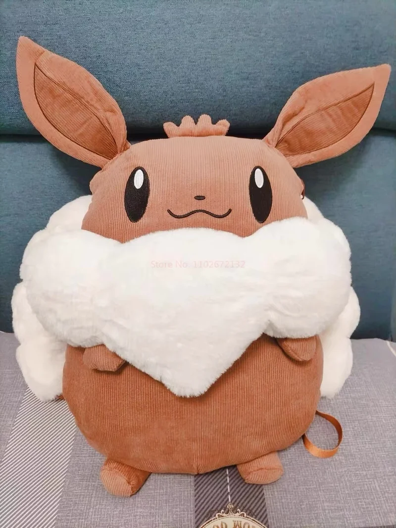 Grand sac à dos pelucheux Evoli Evoli Cosplay