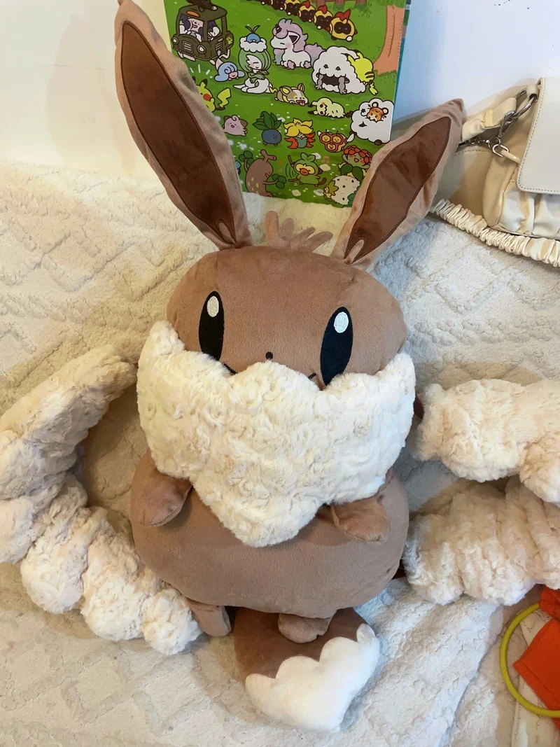 Grand sac à dos pelucheux Evoli Evoli Cosplay