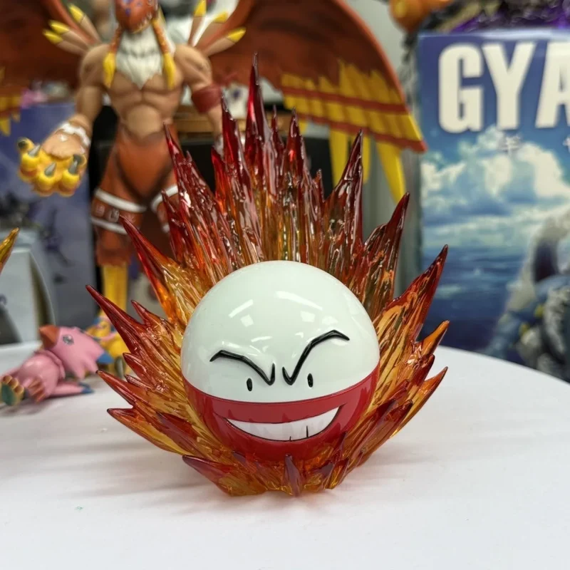 Ensemble de figurines Pokémon Electrobal et Voltobal Voltorb (environ 10 cm / 3 cm)