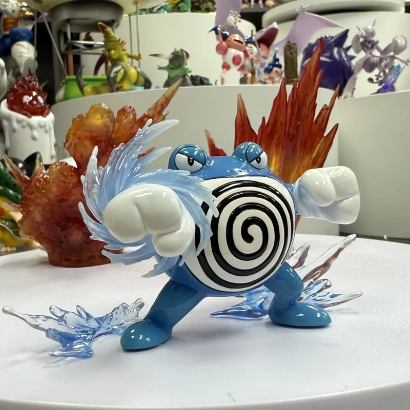Figurine de Quappo Poliwrath (environ 6 cm)