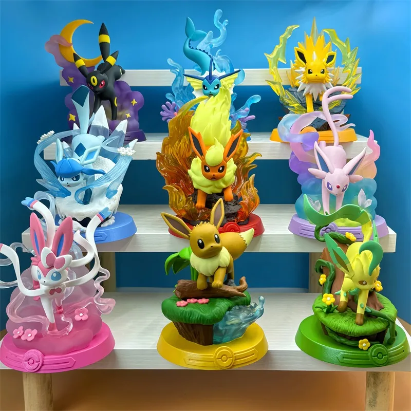 Évoli, Nymphali, Noctali, etc. - Évolutions d'Évoli en figurines à collectionner