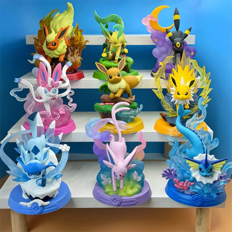 Évoli, Nymphali, Noctali, etc. - Évolutions d'Évoli en figurines à collectionner
