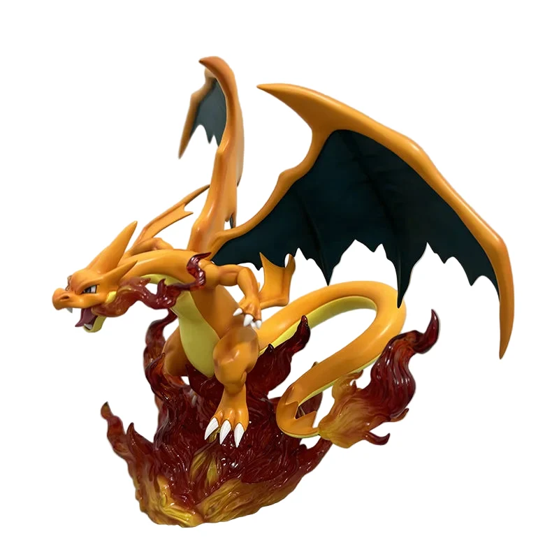 Superbe figurine Mega Charizard Y (environ 20 cm)