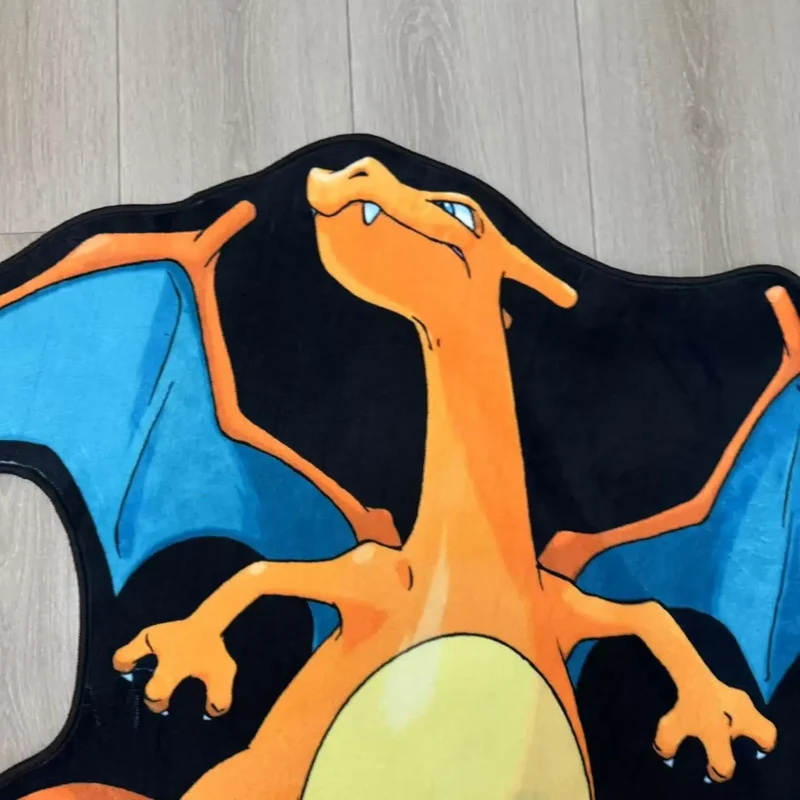 Tapis de jeu coloré Dracaufeu