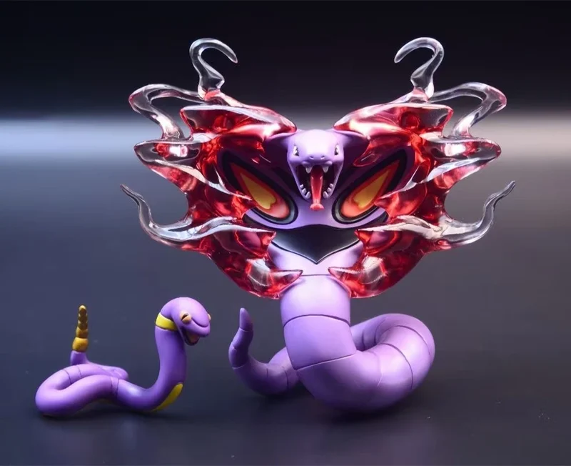 Magnifique ensemble de figurines Pokémon Rettan Ekans Arbok