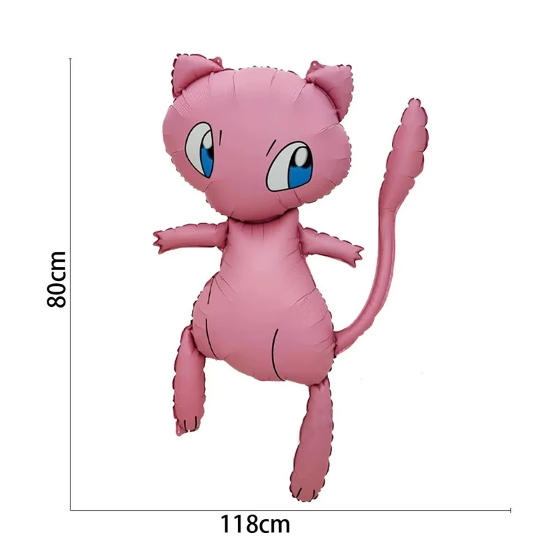 Joli ballon Mew au format XXL pour fêtes, anniversaires d'enfants, etc.