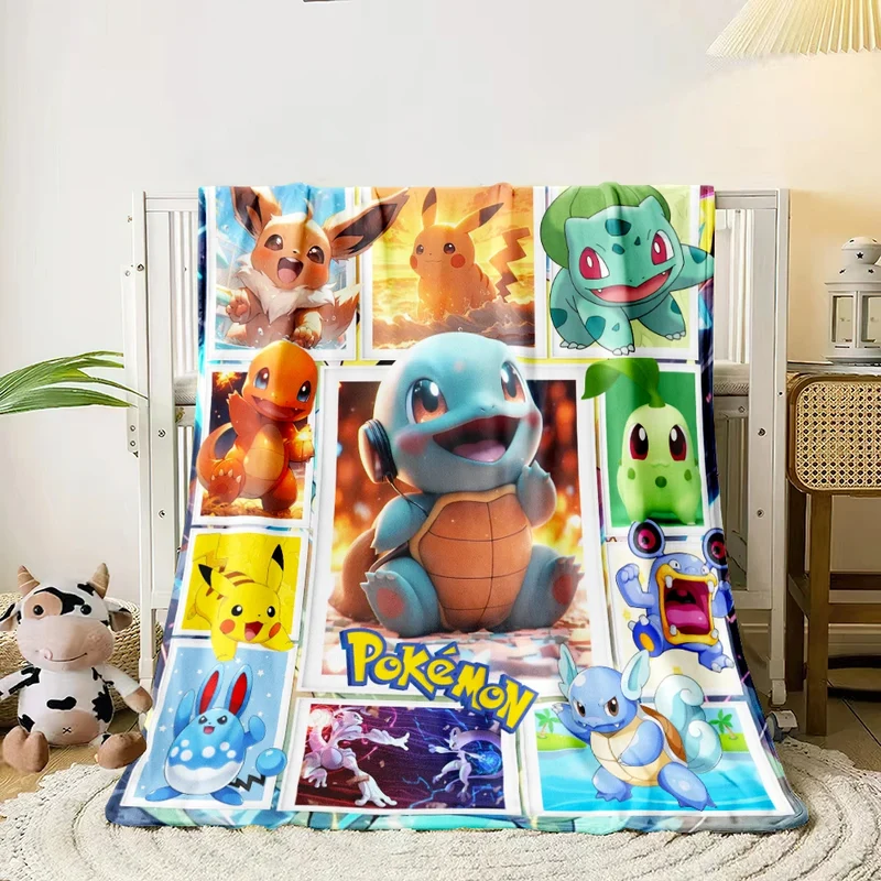 Couvertures douillettes aux motifs Pokémon pour se blottir et se sentir bien