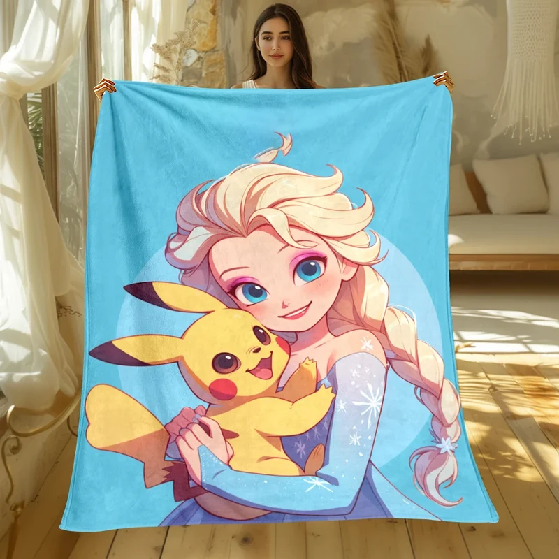 Couvertures douillettes aux motifs Pokémon pour se blottir et se sentir bien