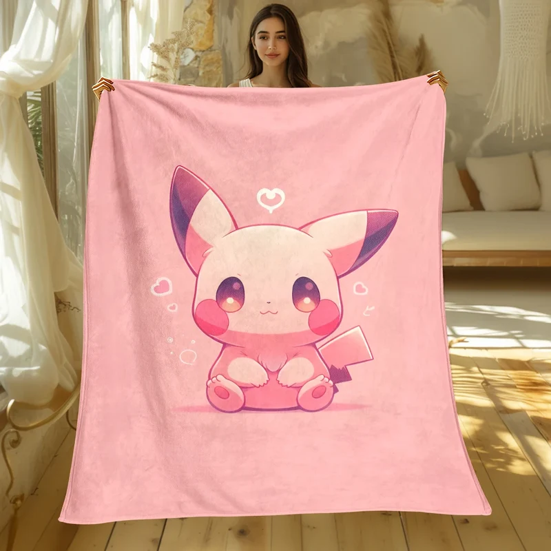 Couvertures douillettes aux motifs Pokémon pour se blottir et se sentir bien