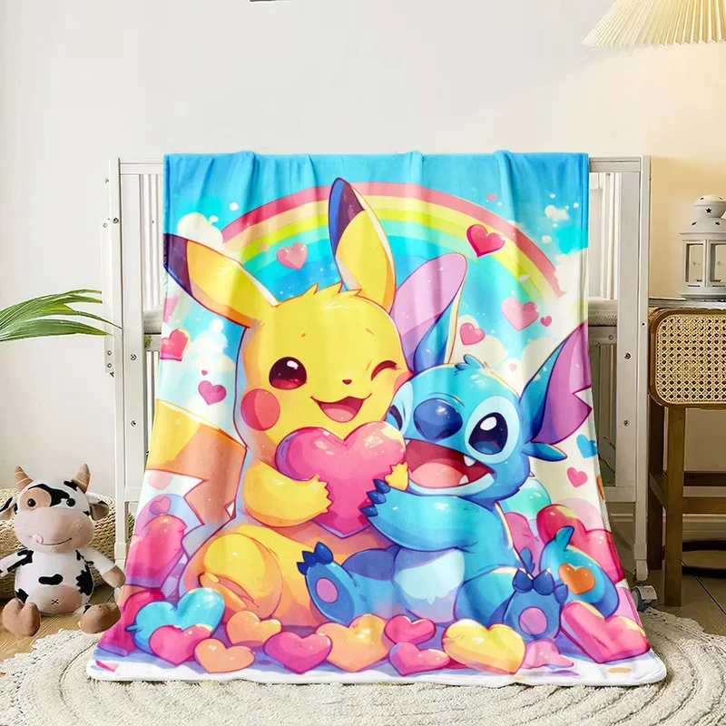Couvertures douillettes aux motifs Pokémon pour se blottir et se sentir bien