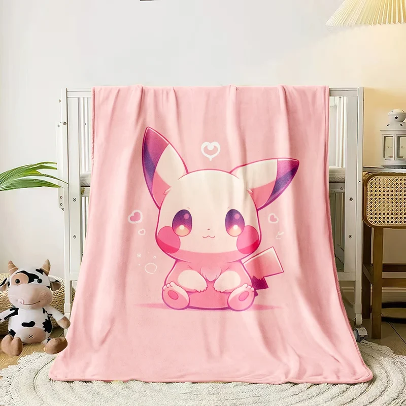 Couvertures douillettes aux motifs Pokémon pour se blottir et se sentir bien