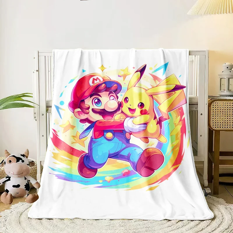 Couvertures douillettes aux motifs Pokémon pour se blottir et se sentir bien