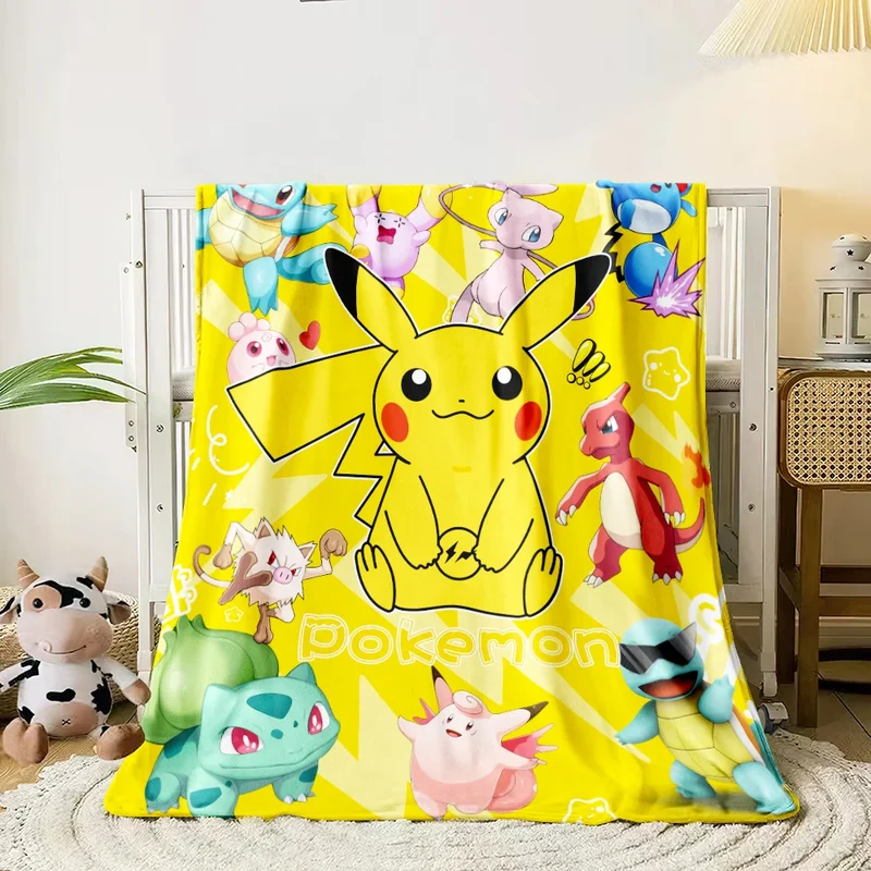 Couvertures douillettes aux motifs Pokémon pour se blottir et se sentir bien