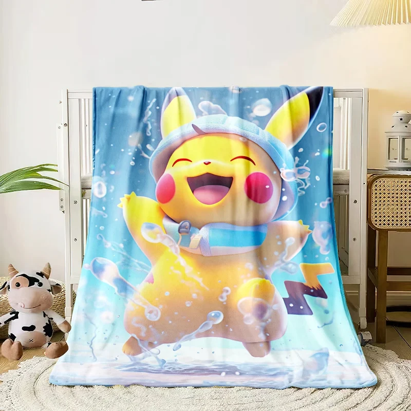 Couvertures douillettes aux motifs Pokémon pour se blottir et se sentir bien