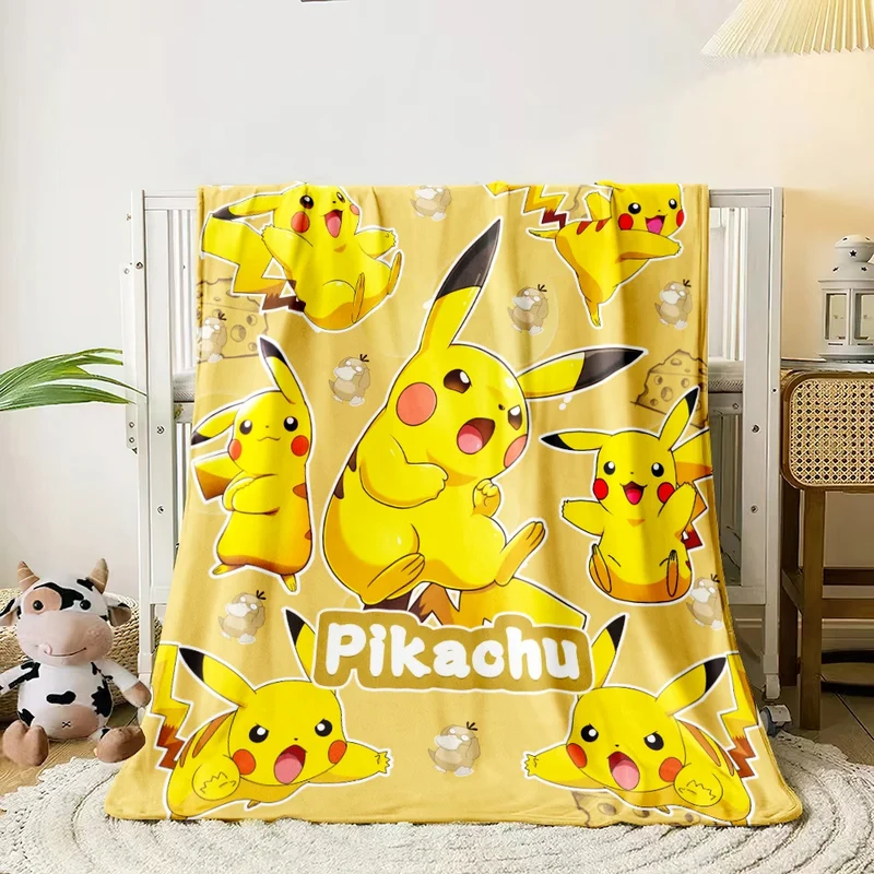 Couvertures douillettes aux motifs Pokémon pour se blottir et se sentir bien